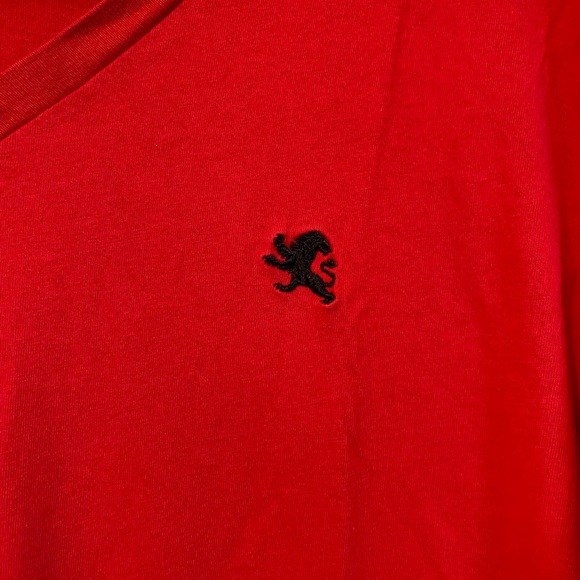 Express Men’s Red Short Sleeve T-Shirt - Picture 3 of 4